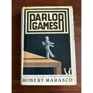 Parlor Games by Robert Marasco - Vintage book 1979 - VG condition